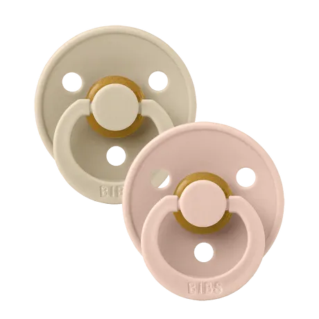 BIBS Colour 2 PACK Vanilla/Blush