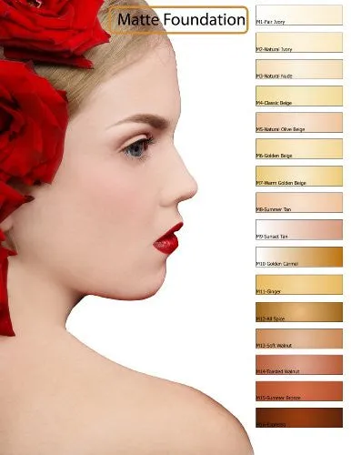 Glam Air Airbrush Makeup Foundation System Kit with 5 Shades of Foundation and Blush(choose your s from the drop down menu) (Light Satin)