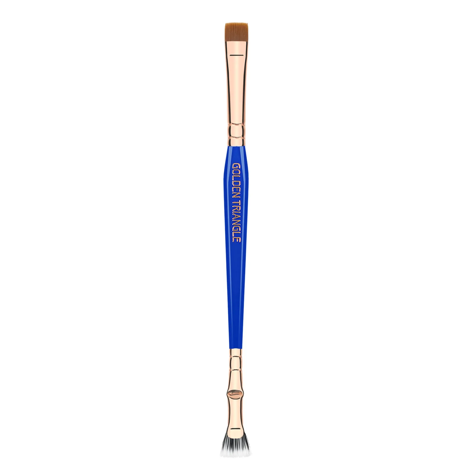 Golden Triangle 727 Double-Ended Bent Lash Fan / Flat Definer