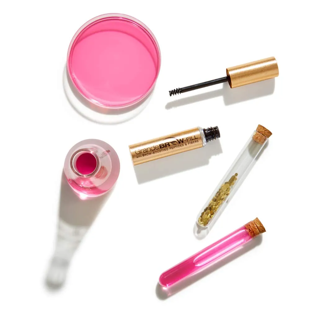 Grande Cosmetics GrandeBROW-FILL Volumizing Brow Gel, Clear