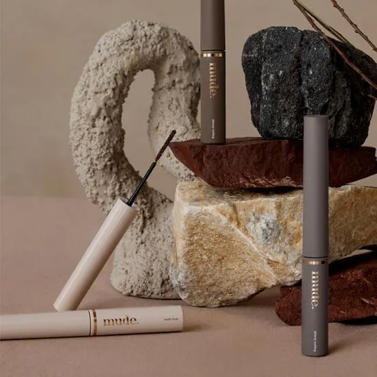 ★Mude★ Mude Inspire Skinny Clurling & Multi-fixer Mascara